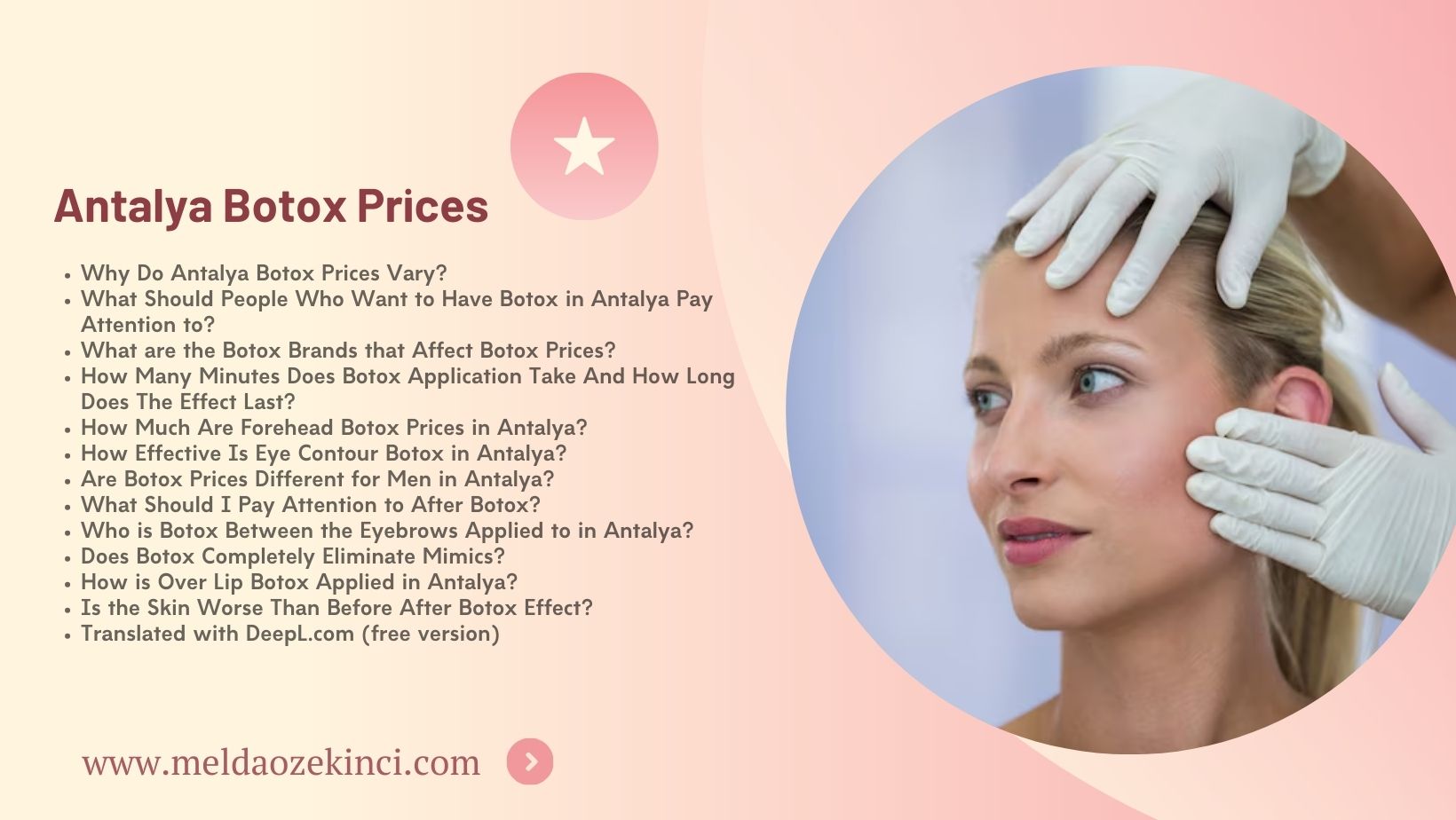 Antalya Botox Prices 