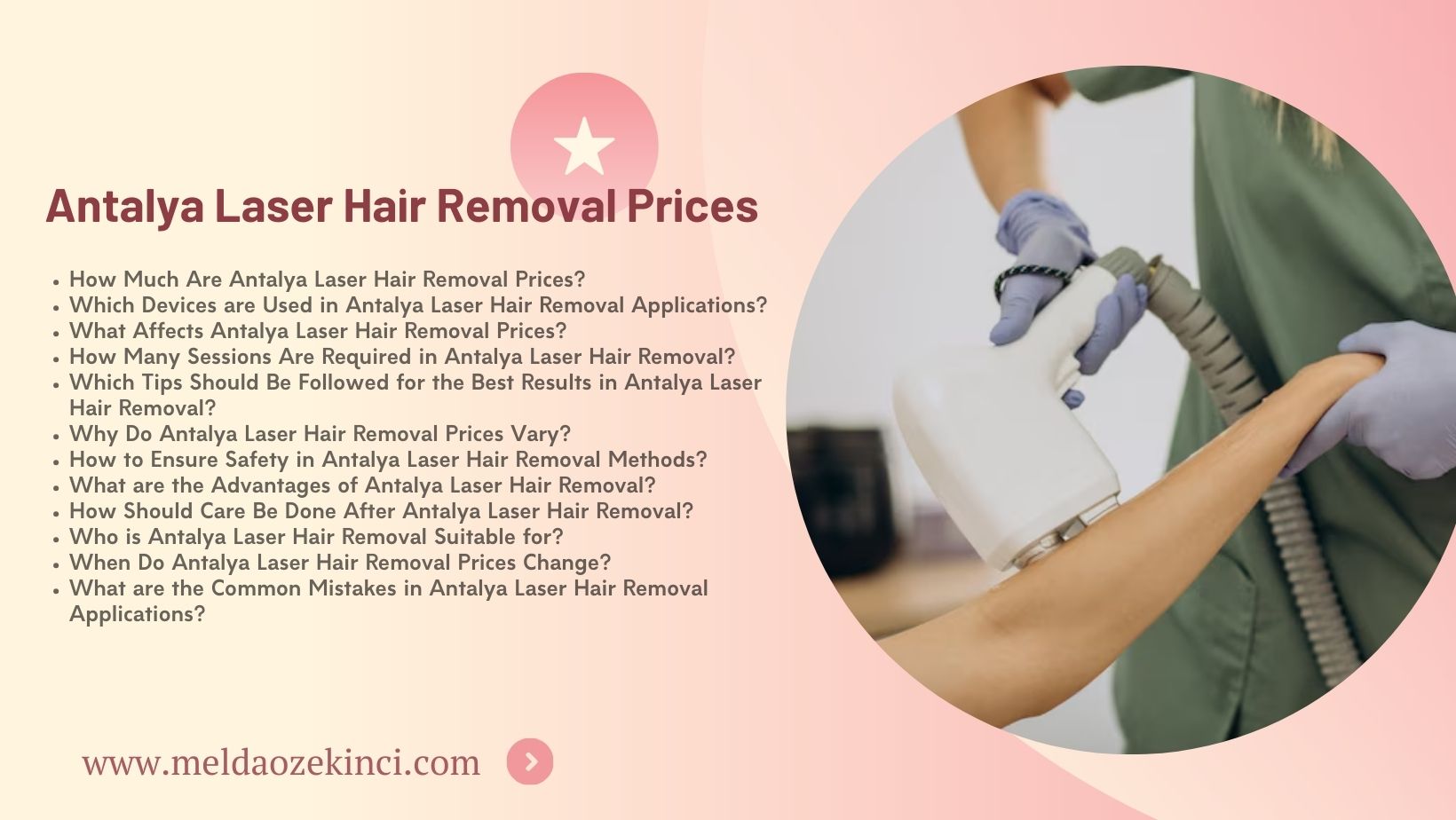 Antalya Laser Epilation Prices 