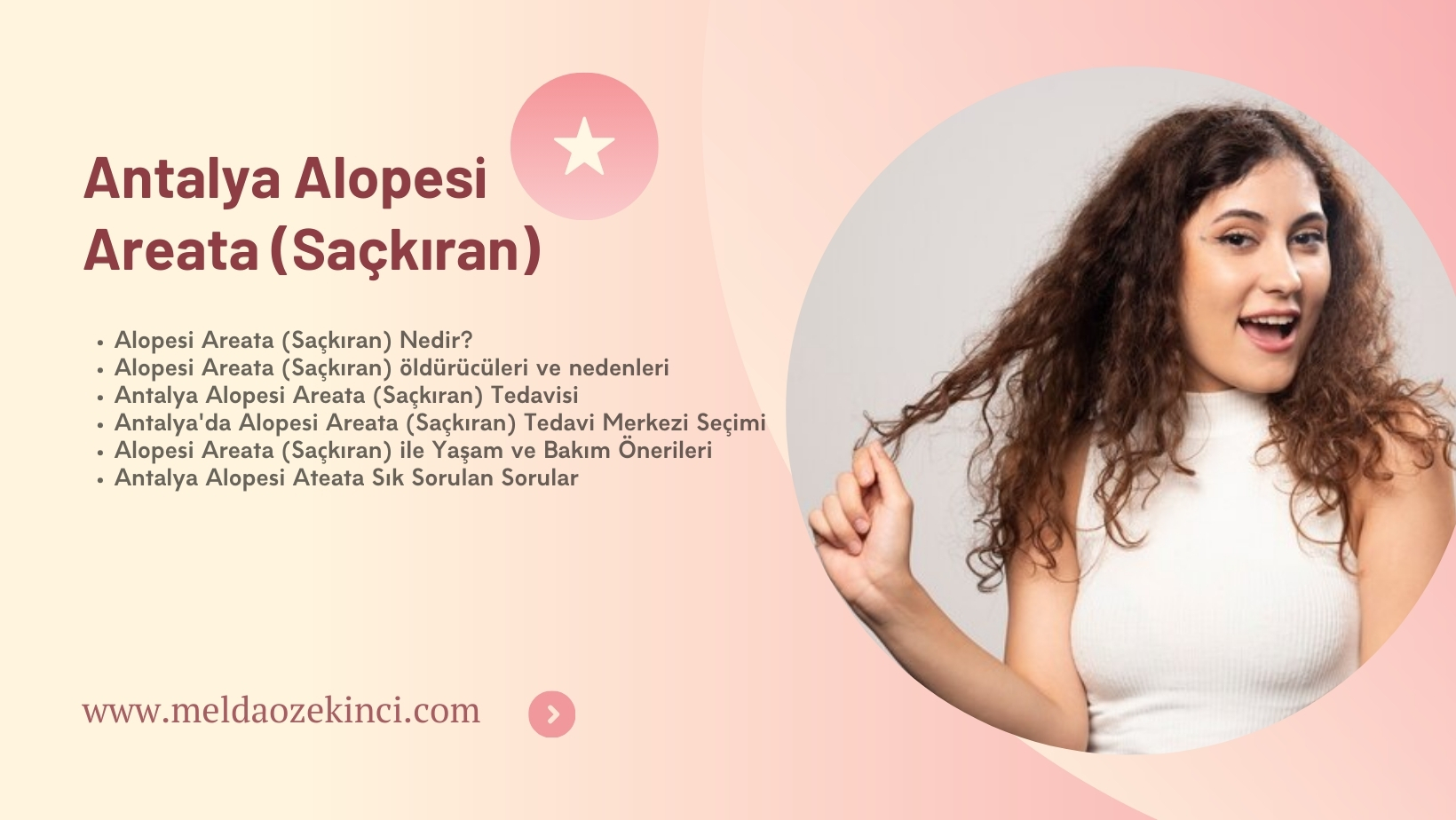 Antalya Alopesi Areata (Saçkıran): Saçların Yeniden Kök Salma Mücadelesi