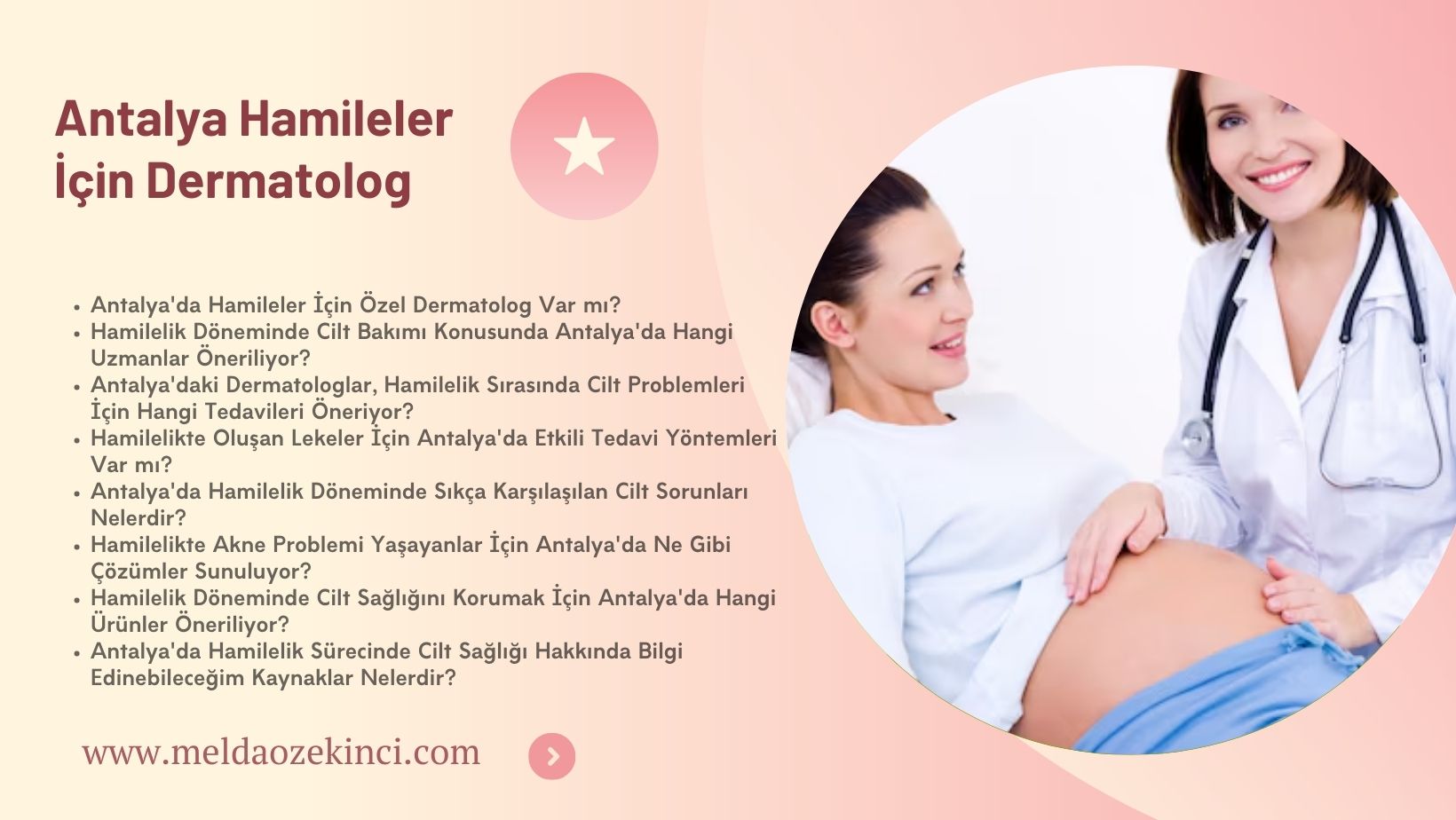Antalya Dermatologist for Pregnant Women