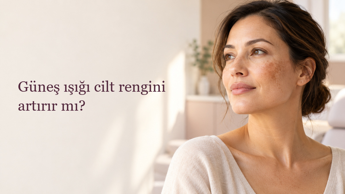 Güneş ışığı cilt rengini artırır mı?