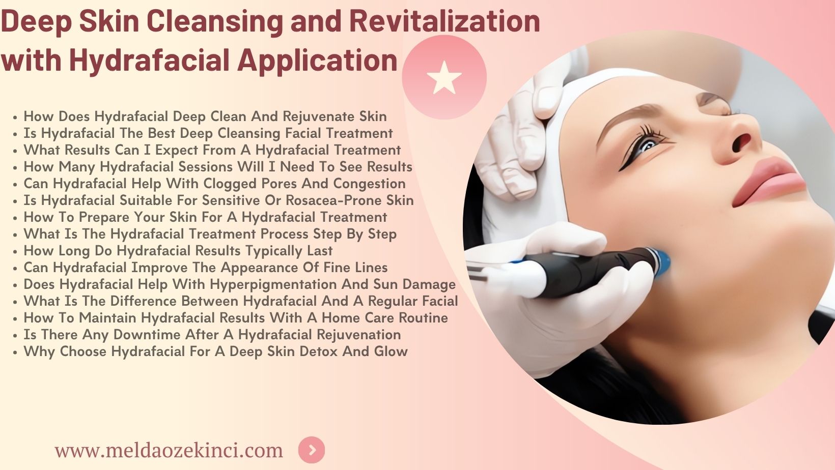 Deep Skin Cleansing and Rejuvenation with Hydrafacial Treatment
