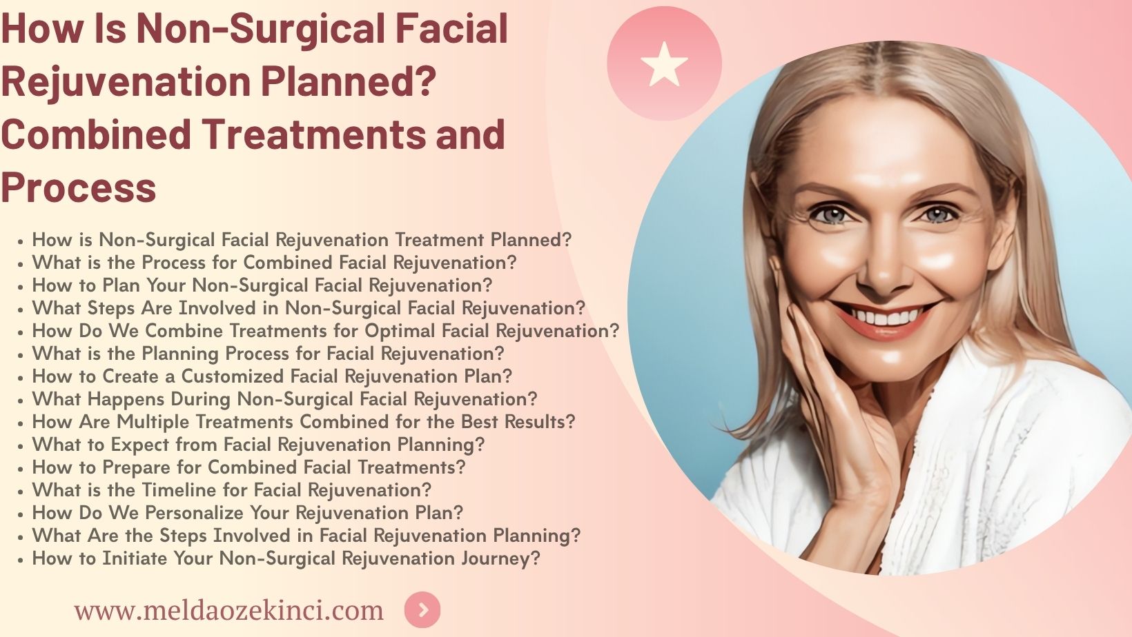 How Is Non-Surgical Facial Rejuvenation Planned? Combined Treatments and the Process