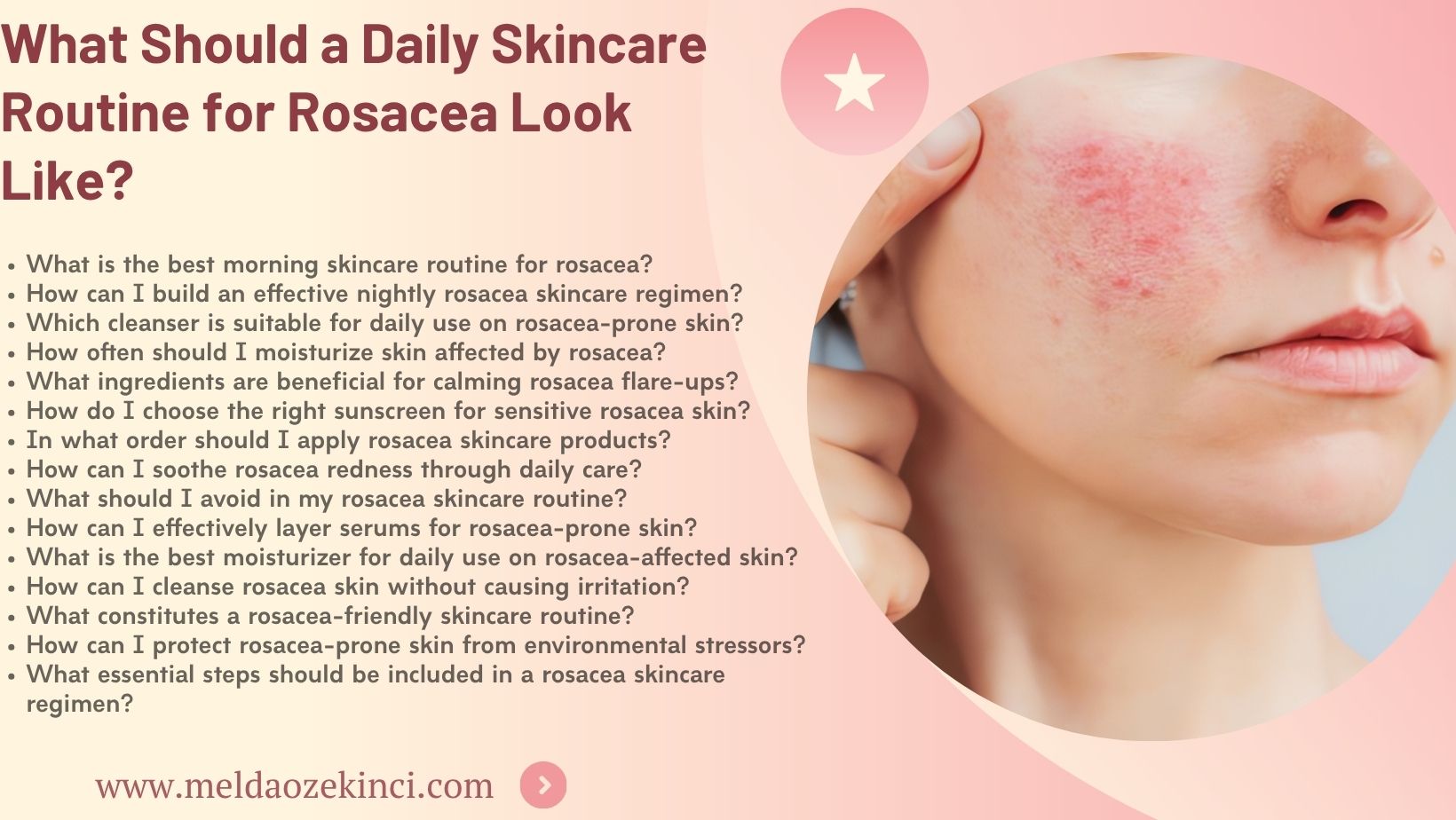 What Should a Daily Skincare Routine for Rosacea Look Like? 