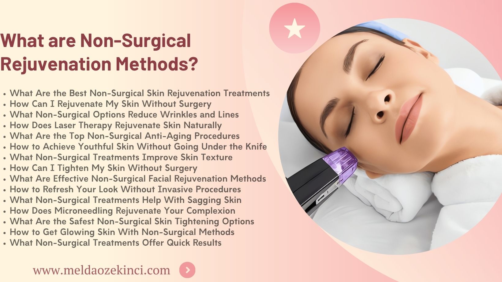 What Are the Non-Surgical Rejuvenation Methods?