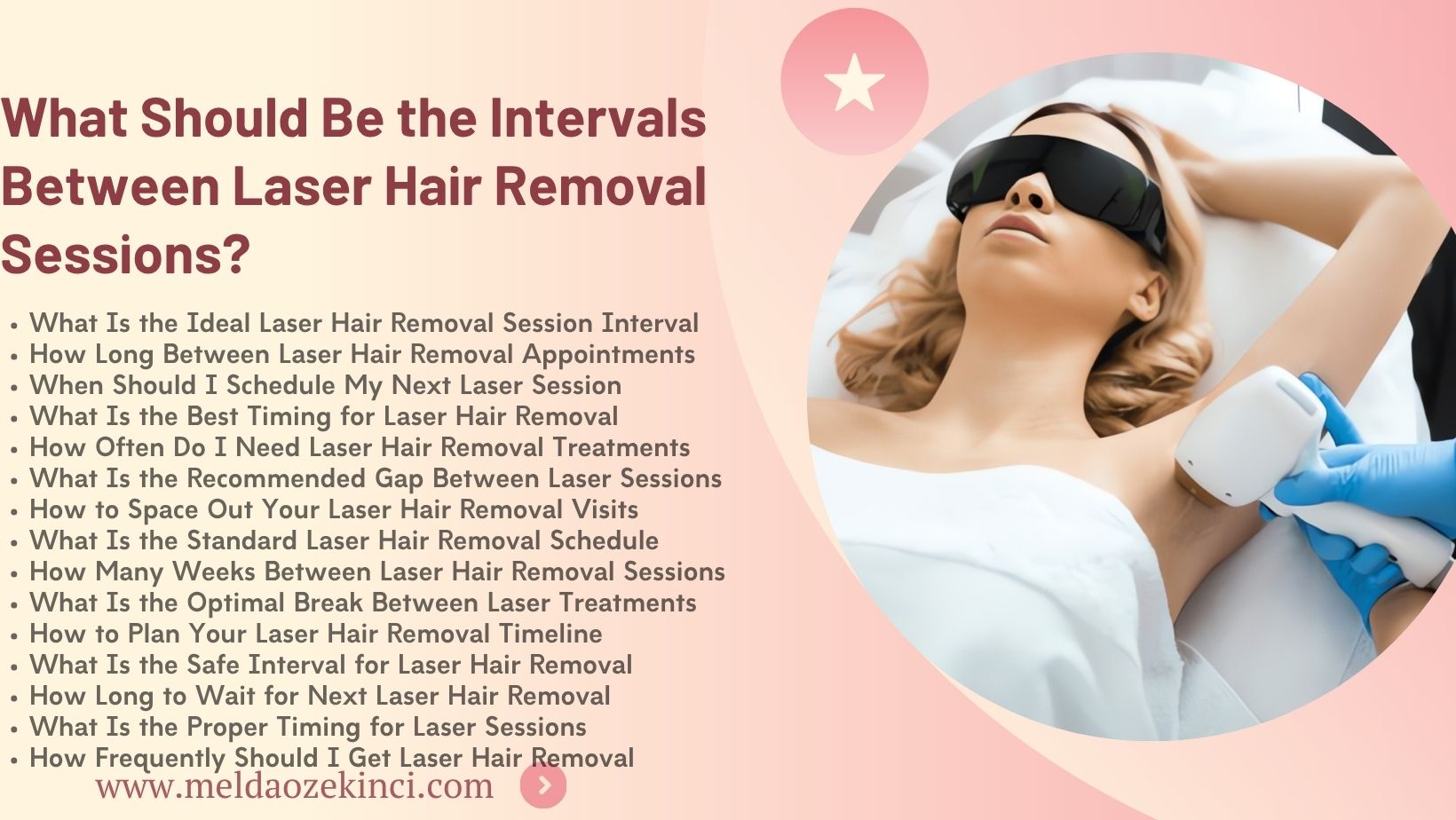 What Should the Intervals Between Laser Hair Removal Sessions Be? 
