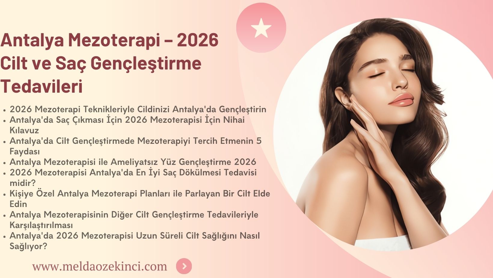 Antalya Mezoterapi – 2026 Cilt ve Saç Gençleştirme Tedavileri