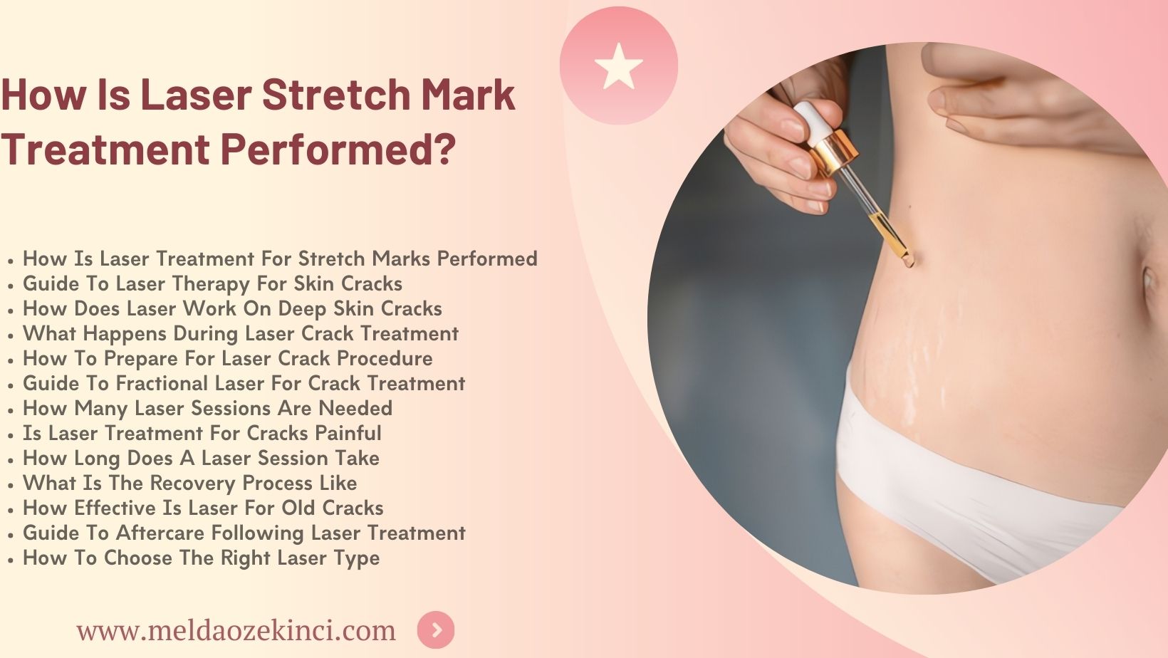 How Laser Crack Treatment is Performed 