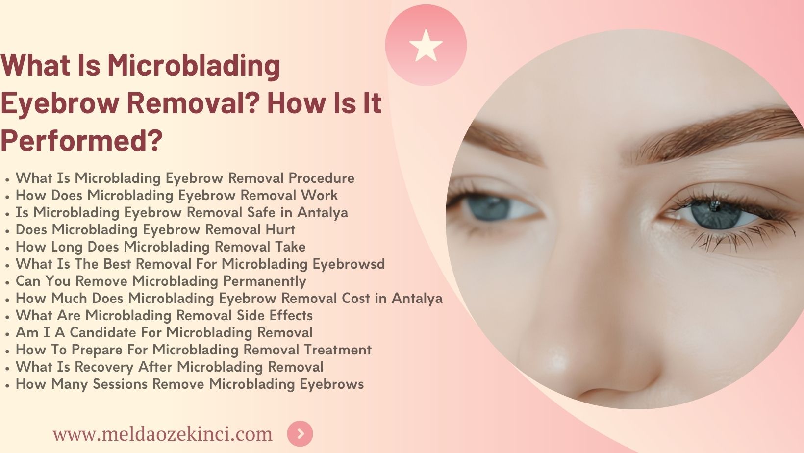 What is Microblading Eyebrow Removal? How is it Done?