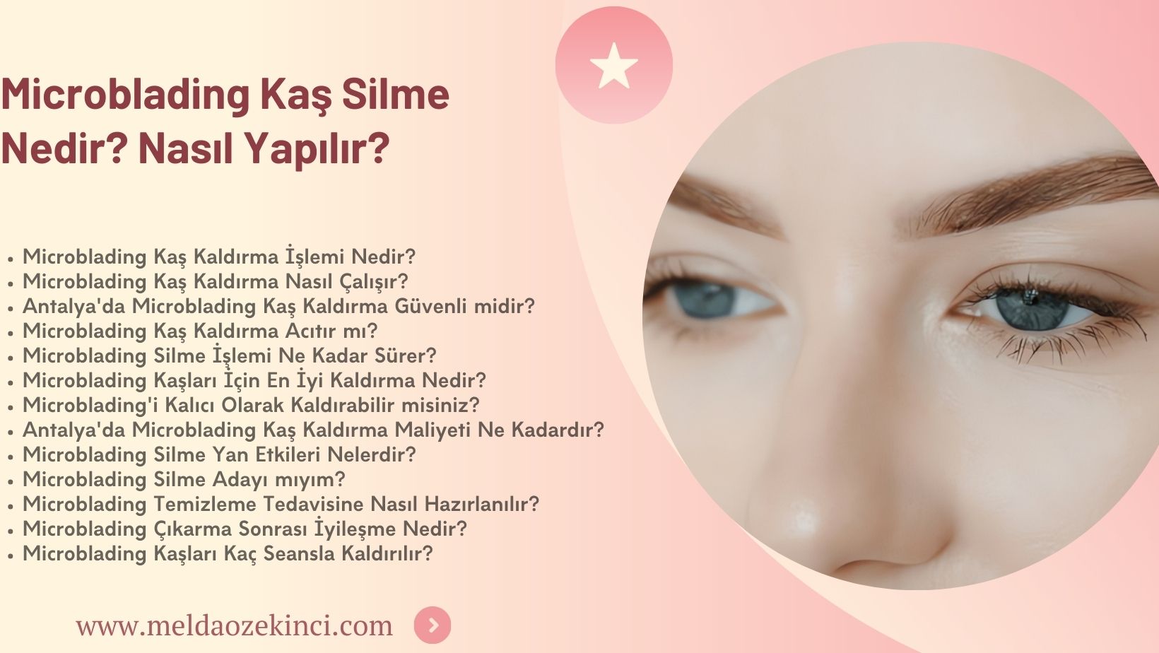 Microblading Kaş Kaldırma Nedir? Nasıl Yapılır?