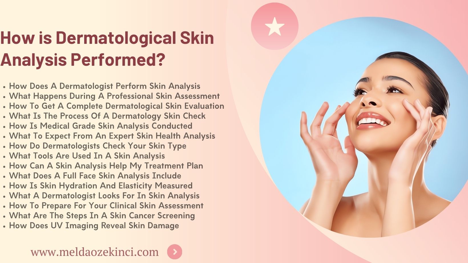 Как проводится дерматологический анализ кожи?