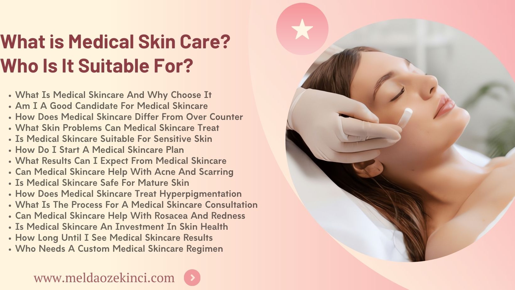 Что такое медицинский уход за кожей? Для кого это подходит?