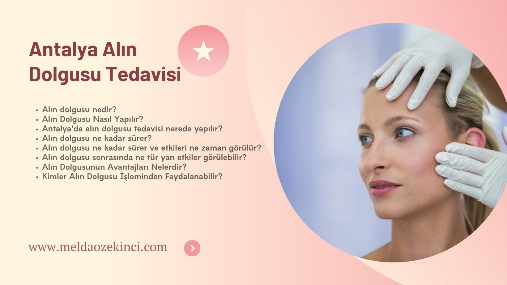 Antalya Forehead Filler Treatment