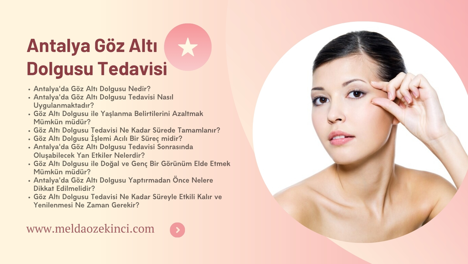 Antalya Under Eye Filler Treatment