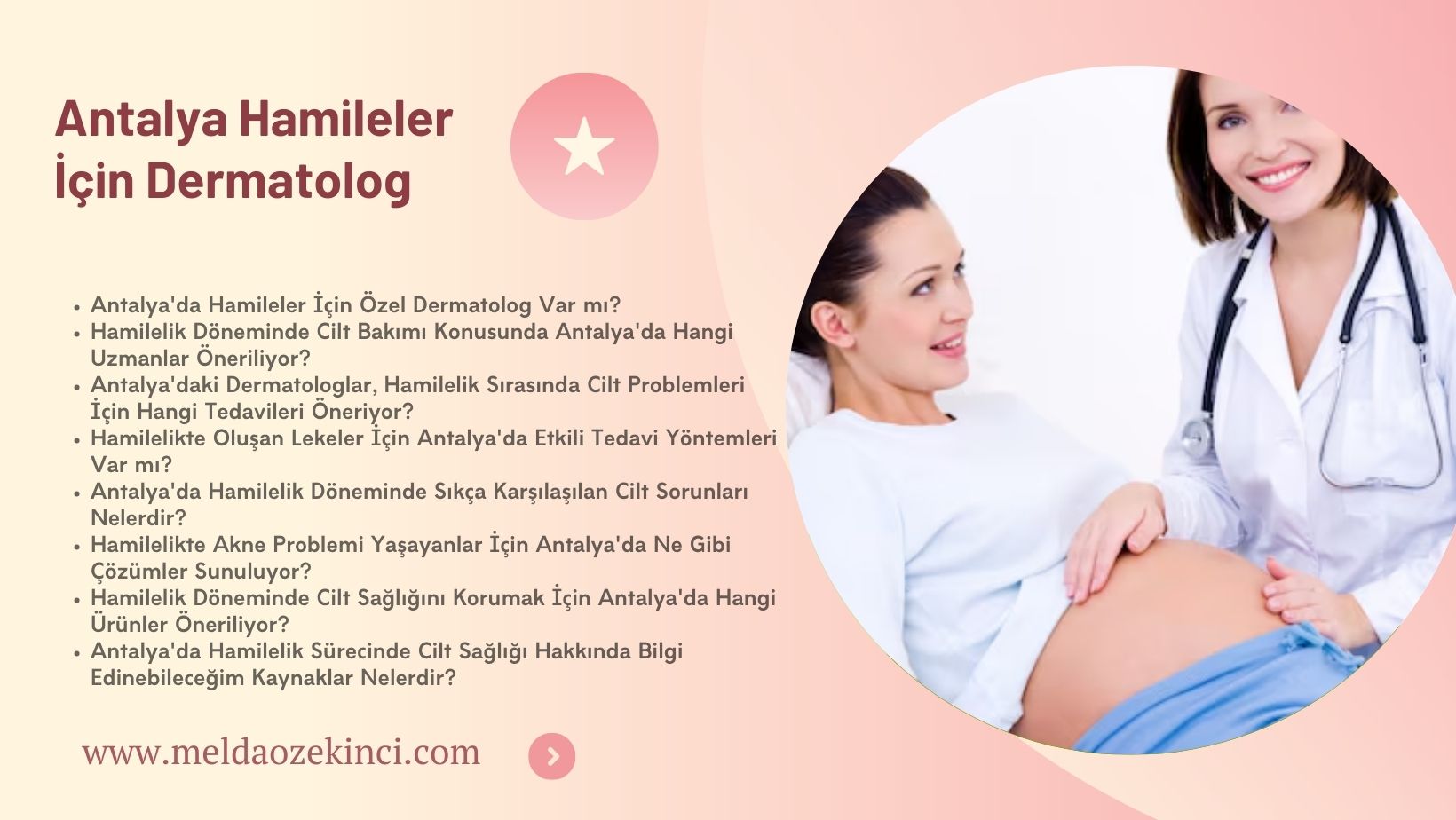 Antalya Dermatologist for Pregnant Women 