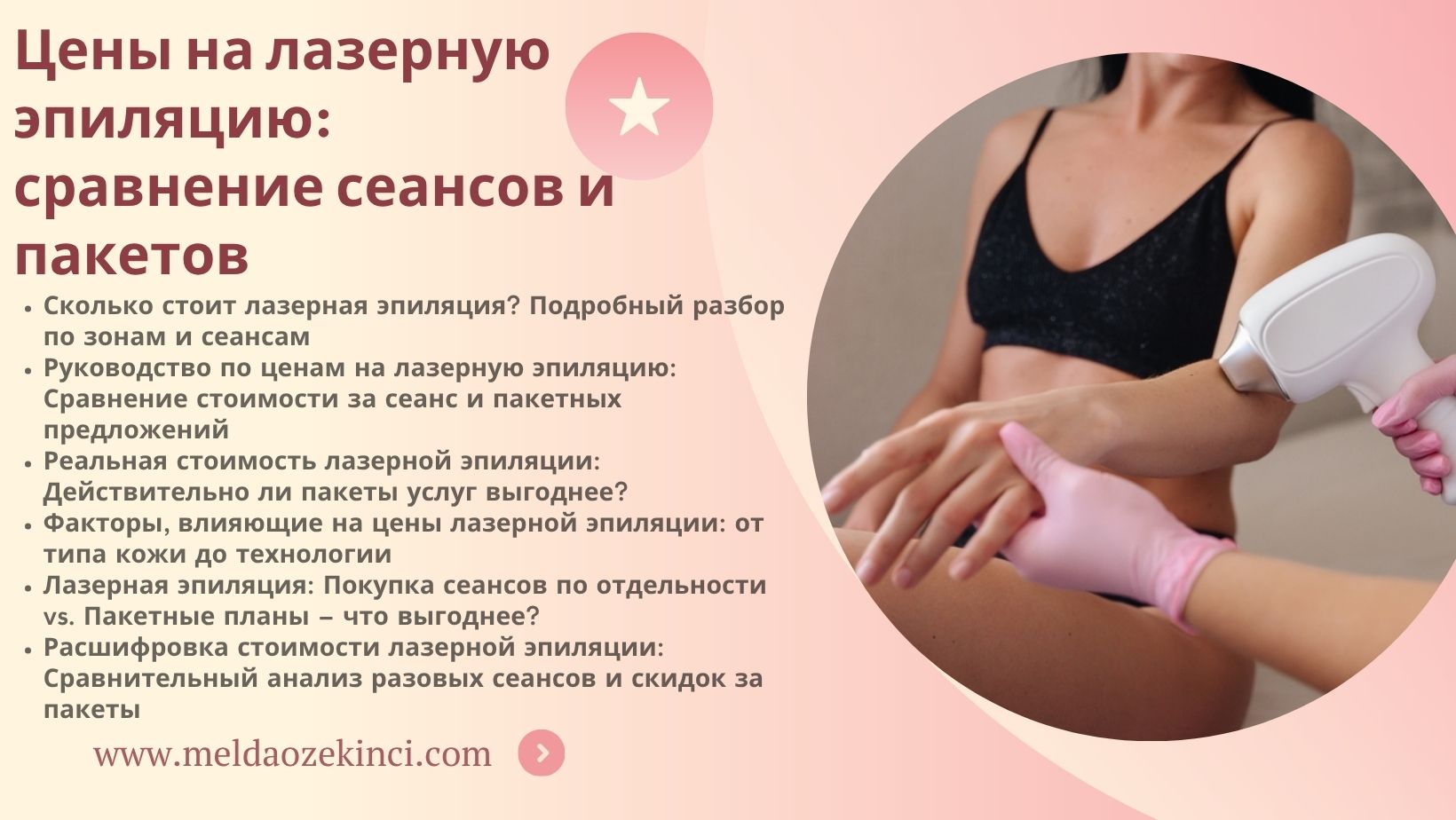Цены на лазерную эпиляцию: сравнение сеансов и пакетов