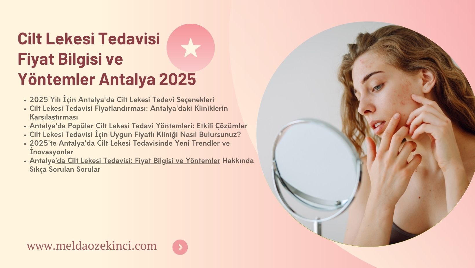 Cilt Lekesi Tedavisi Fiyat Bilgisi ve Yöntemler Antalya 2025