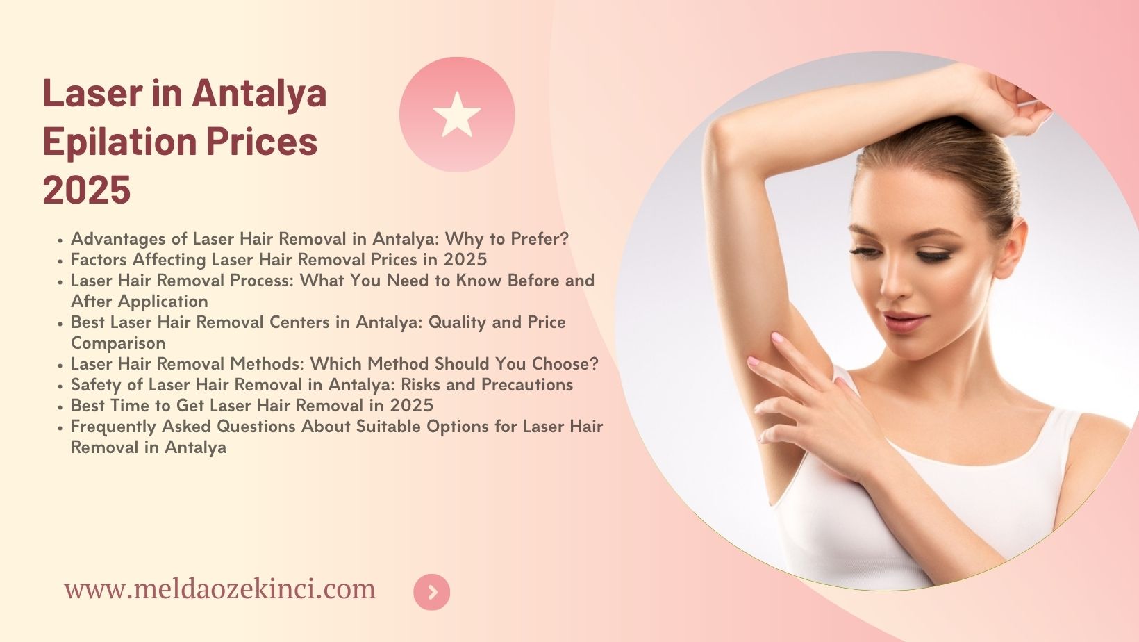 Laser Hair Removal Prices and Process Antalya 2025 